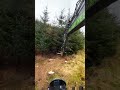 🟢 OMEF tree shear: Fast &amp; Clean Tree Cutting #treeshear #treefelling #forestrymachinery #woodwork