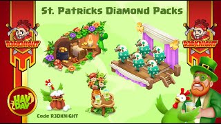 Hay Day - St. Patricks Diamond Packs and Deco, All Info screenshot 3