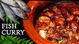 VILLAGE STYLE FISH CURRY | COOKING WITH BOY | FISH CURRY PECIPE | BONELESS FISH GRAVY