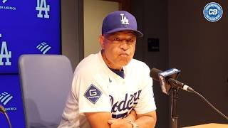Dave Roberts upset with offense and losing season series to Brewers Justin Wrobleski injury
