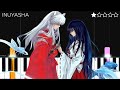 Inuyasha   to loves end  easy piano tutorial