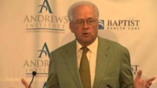 Dr. James Andrews speaking about the Sports Education system developed by Professor Donovan