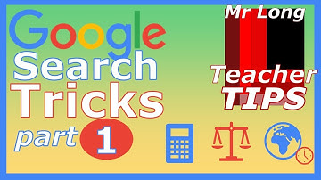 Google Search Tricks - Part 1