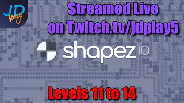 Shapez io levels 11 to 14