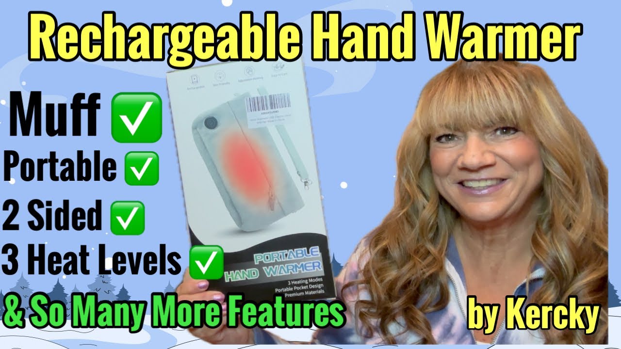 Rechargeable Hand Warmer Review Sold on AMAZON by the Kercky Store Currently 50 off Click