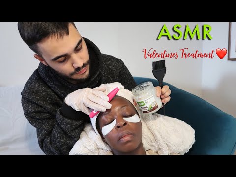 ASMR Extreme Sleep Triggers Spa 🧖🏾‍♀️ Scalp Check | Head & Face Massage | VALENTINES TREATMENT ❤️