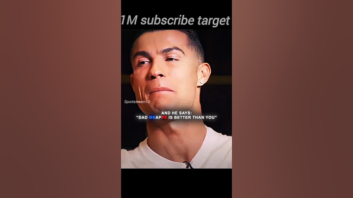 Cristiano: "Mbappé es un crack!" #shortsvideo  #cristianoronaldo