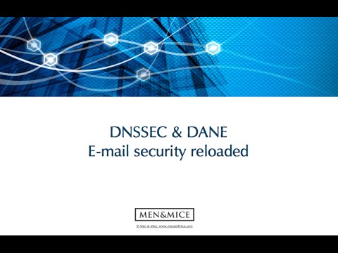 DNSSEC & DANE – E-Mail security reloaded