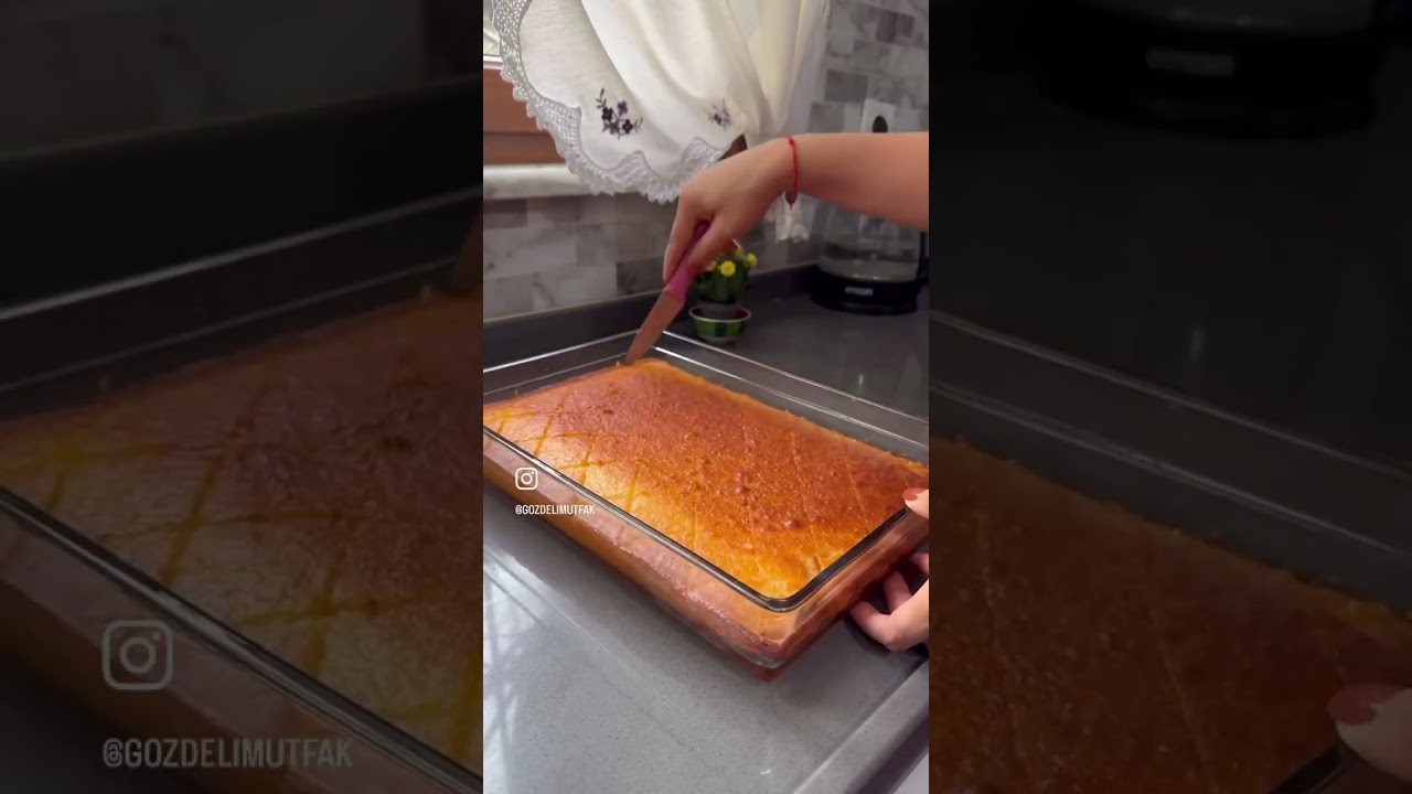 Tam Tutan Revani Tatlısı Tam Tutan Revani Tatlısı