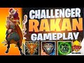 WILD RIFT NEW CHAMPION RAKAN GUIDE | Challenger RAKAN Gameplay | Guide & Build