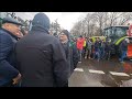 Protest rolnikw powiatu czuchowskiego przy drodze krajowej  nr 22 