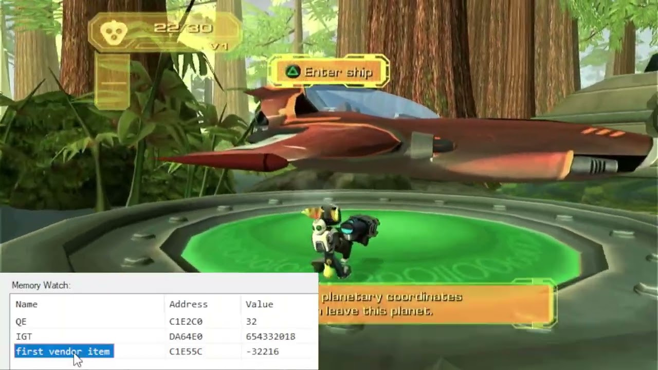 Early Command Center in NG+ with fake item QE