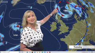 Carol Kirkwood - BBC Weather - (28.07.2020) - HD [60 FPS]