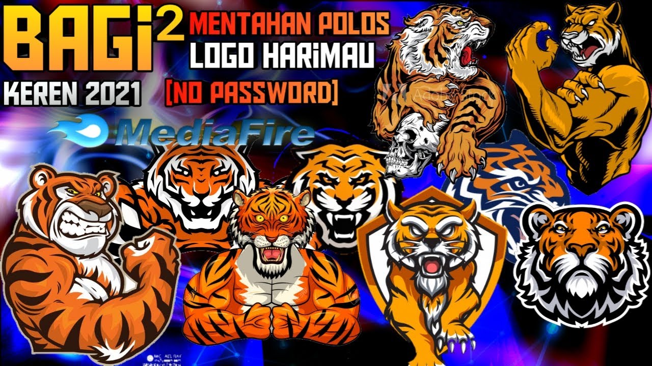 photo Logo Guild Ff Polos Harimau mentahan logo esport harimau no text