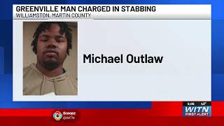 Greenville man charged in stabbing in Williamston