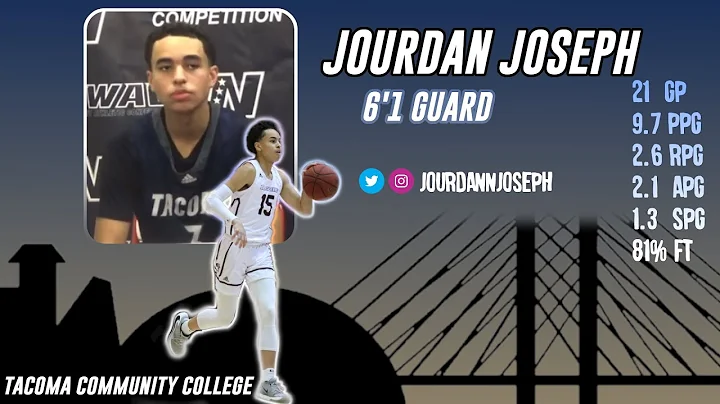 6'1 Tacoma Community College Guard, Jourdan Joseph...