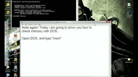Episode 3 - DOS memory