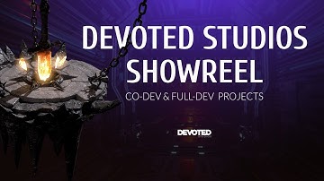 Devoted Studios Showreel: Co-Dev & Full-Dev Projects #gamedev #cgi
