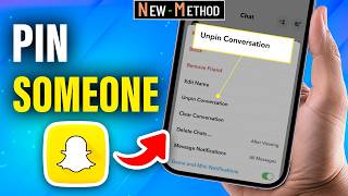 How to Pin Someone on Snapchat?