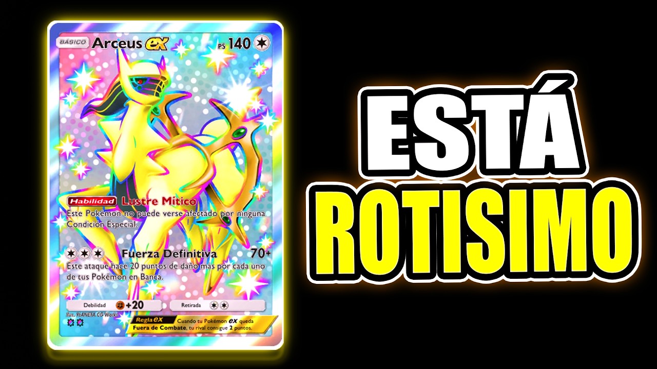 El NUEVO MAZO SECRETO de ARCEUS en Pokemon TCG Pocket