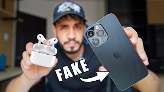 Compré un iPhone 15 PRO MAX FALSO en $100 😱 | ¿Qué tan malo es?