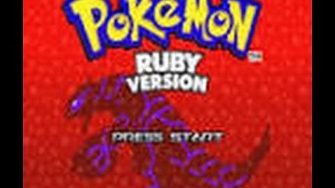 Pokemon Ruby Randomized ep 1-Charlie and Artemis!