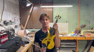Mark Wood demonstrates the beautiful sound of this rare Katana Sabre by Wood Violins