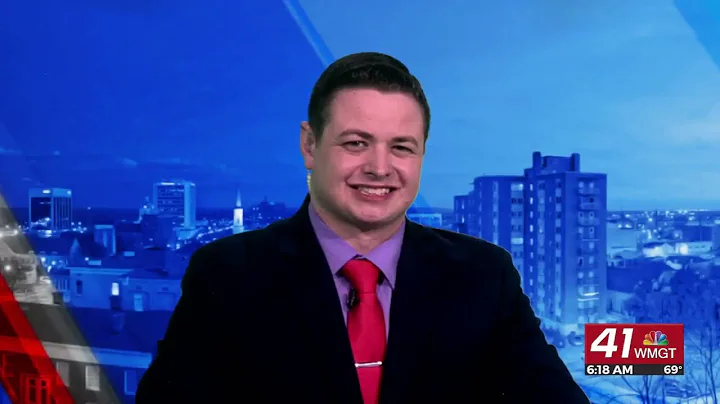 Meteorologist Aaron Lowery Anchors 41NBC at Daybre...