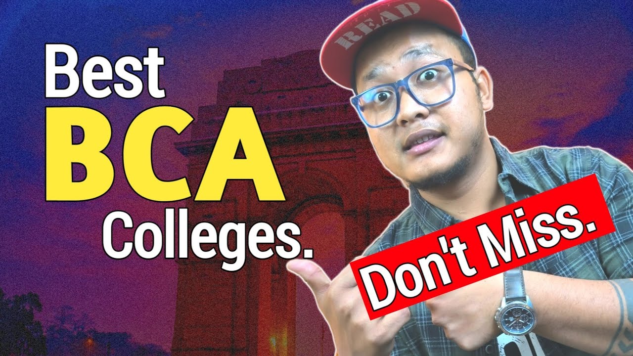 Top BCA college In Delhi NCR 2024... Real List - YouTube