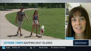 Weather Channel Milwaukee Heat Mapping