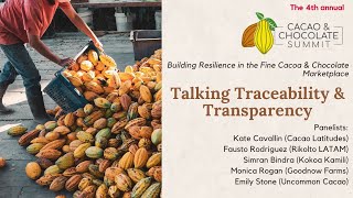 Talking Traceability & Transparency