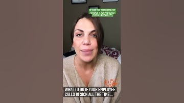 What to do if your employee always calls in late...