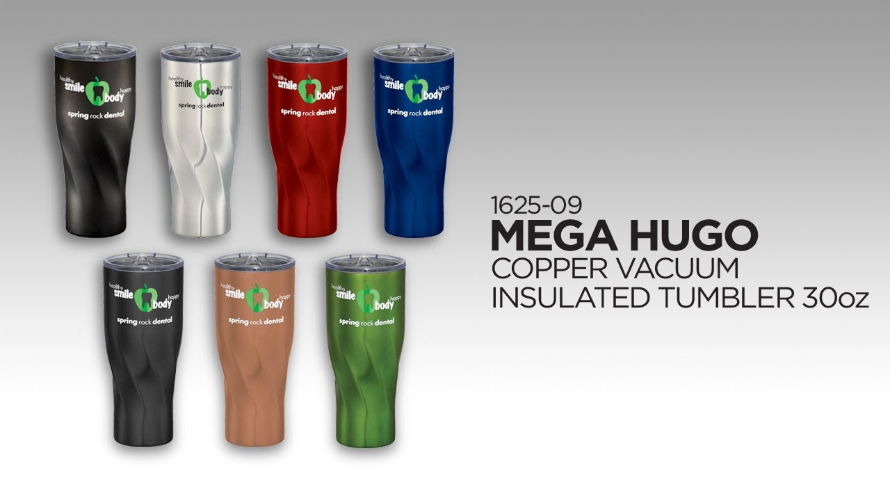 Custom Printed 20 Oz Hugo Copper Vacuum Insulated Tumblers