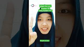 Inilah Ciriciri Konten Fbpro Yang Sudah Fyp fbpro kontenfyp edukasi viral fyp