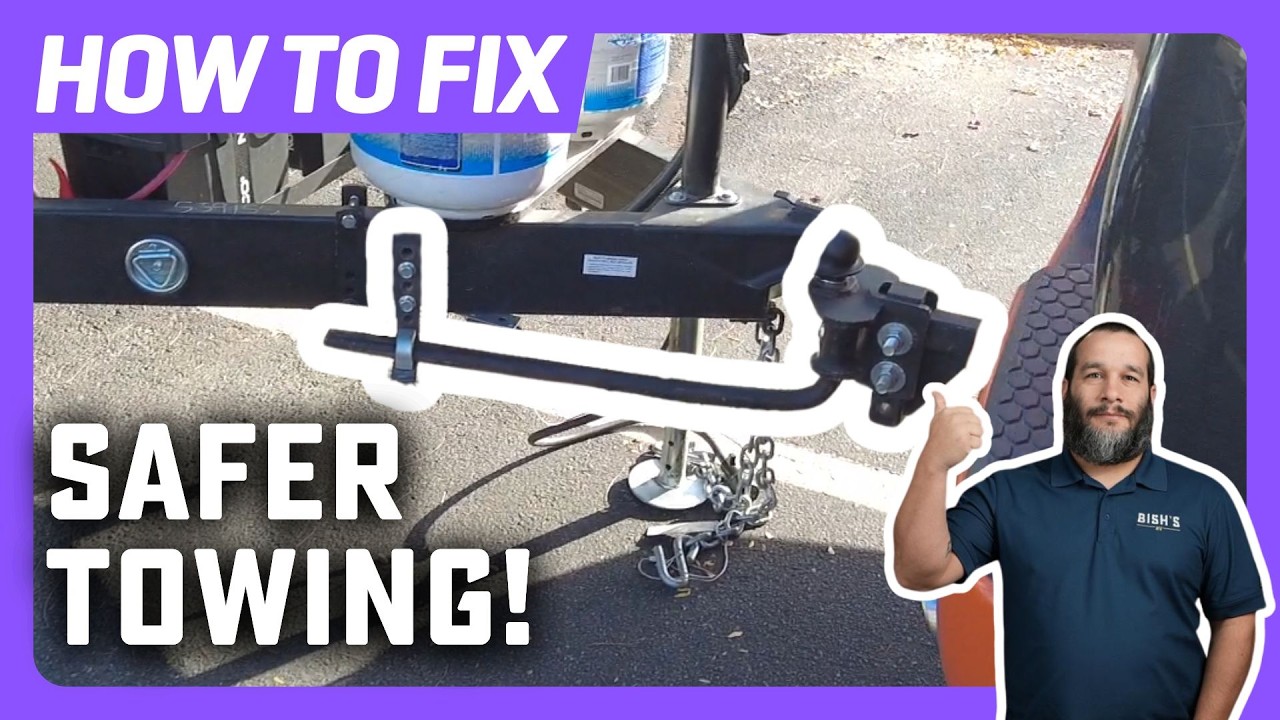 How to install a Weight Distribution Hitch on Your RV | Full Step-by ...