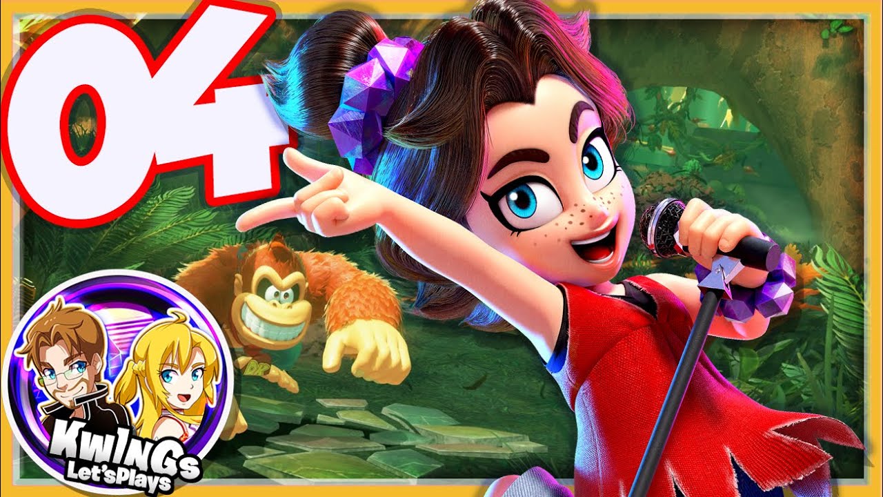 Donkey Kong Bananza Walkthrough Part 4 The Divide Snow Path! (Switch 2)