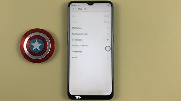 How to turn off the 1-touch screen when double-tapping the assistant ball OPPO A31 Android 9