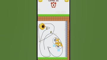 Level-21 save the dog from bees #viral #shorts #savethedoge