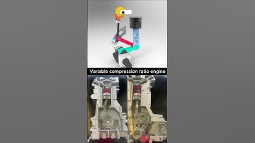 Variable compression Ratio Engine #automobile #tecnology #engine #mechanical