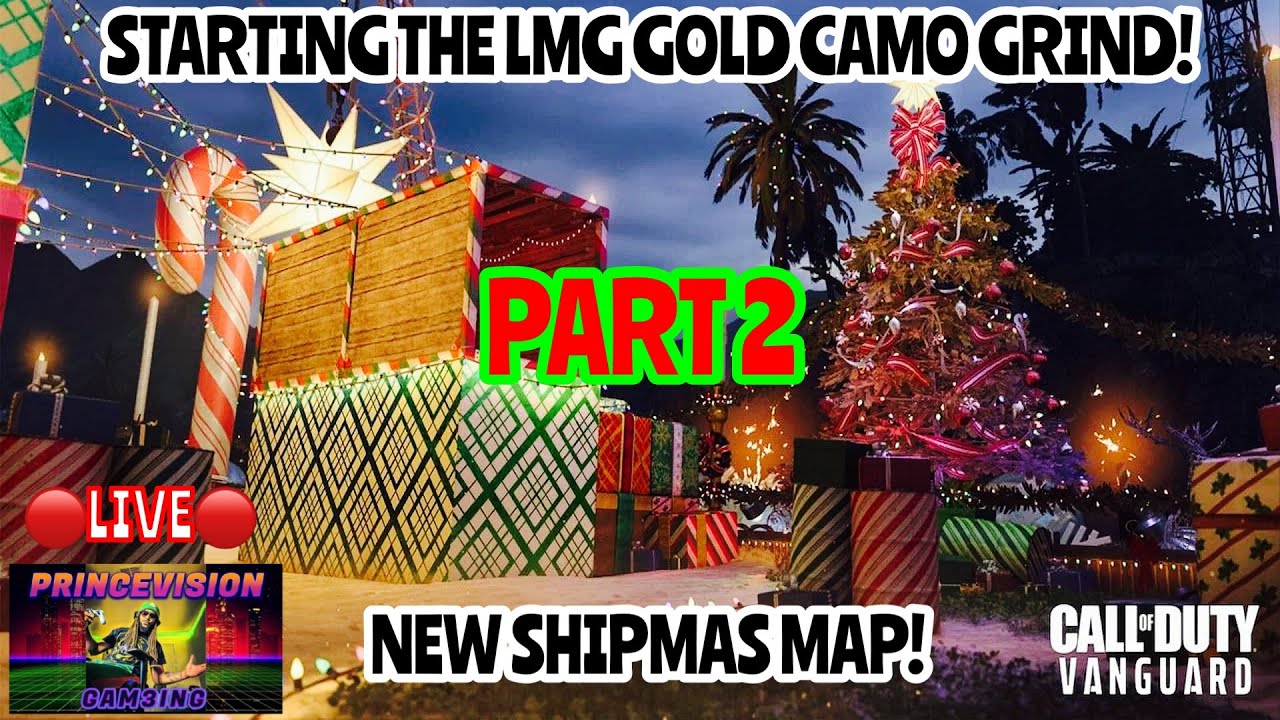 P.V.G CALL OF DUTY VANGUARD THE PRINCE IS BACK! DP27 GOLD CAMO GRIND