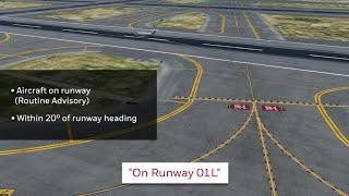 SmartRunway SmartLanding Features on Pilatus Aircraft: On Runway - On Ground (Routine Advisory)  |