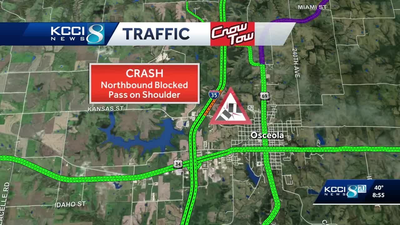 Serious injuries reported after multi-vehicle crash along Interstate 35 ...