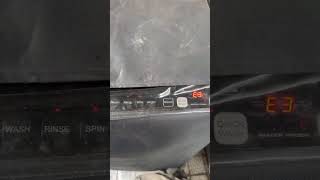 mesin cuci sharp eror e3