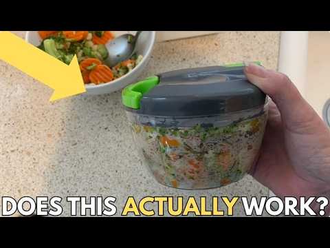 Chop Prep In Seconds With This Manual Food Processor Ziweaye