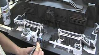 BIOHAZARD COMPUTER CASE MOD ( PAINT EFFECTS) pt 1