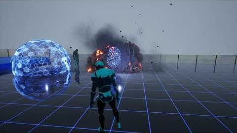 Defensive shield magic (( 🧙 )) // Unreal Engine UE5
