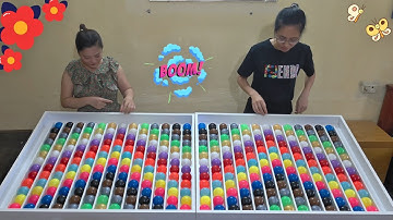 🎧 ASMR + Puzzle + Colors = Pure Satisfaction 🌈 | Sorting Game 🟡🟣