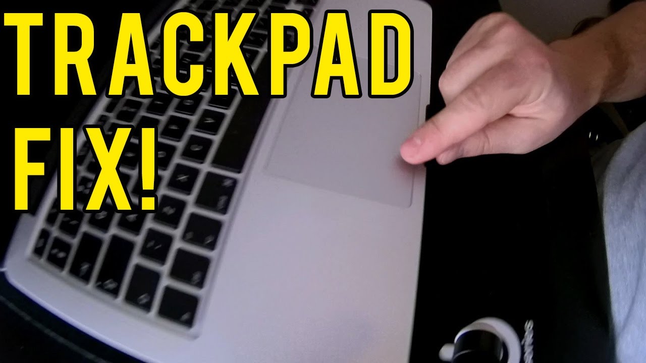 How To Fix Macbook Pro Retina Touchpad Mouse Not Clicking Fix Macbook Air Trackpad Click Youtube