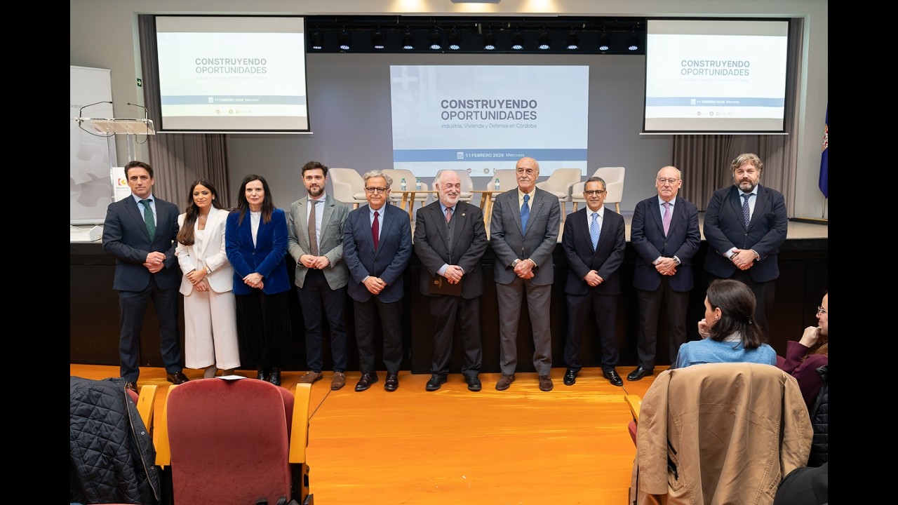 11 02 2026   Jornadas “Construyendo Oportunidades. Industria, Vivienda y Defensa en Córdoba”