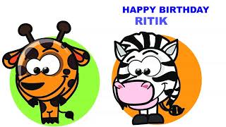 Ritik   Children & Infantiles - Happy Birthday